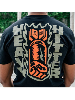 Pride or Die PRiDEorDiE HEAVY HITTER T-shirt Zwart