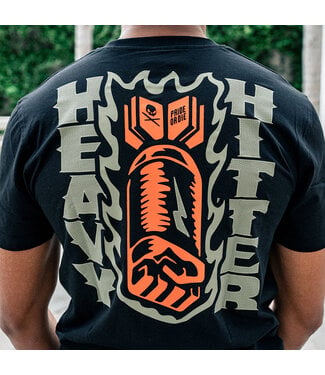 PRiDEorDiE PRiDEorDiE HEAVY HITTER T-shirt Zwart