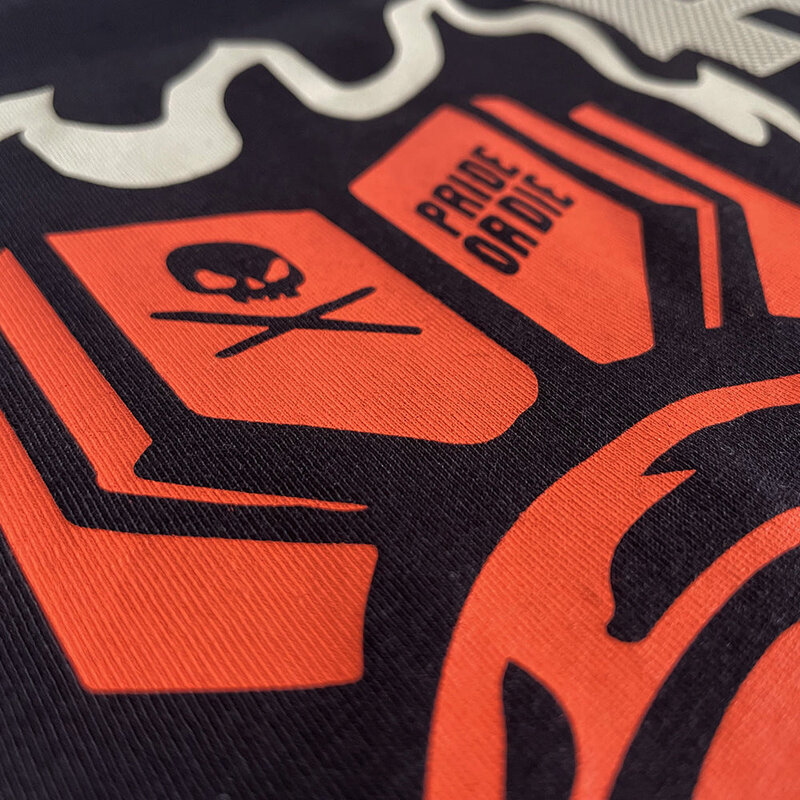 Pride or Die PRiDEorDiE HEAVY HITTER T-shirt Zwart