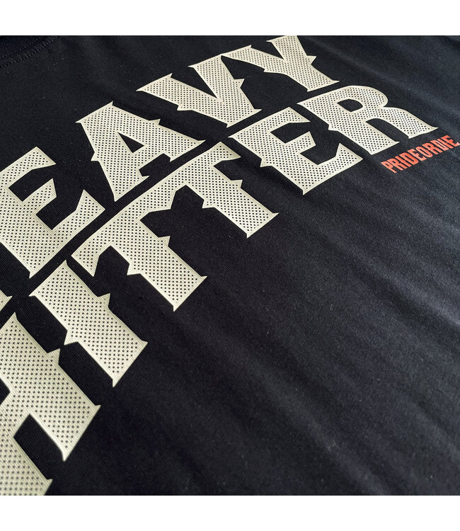 PRiDEorDiE HEAVY HITTER T-shirt Zwart