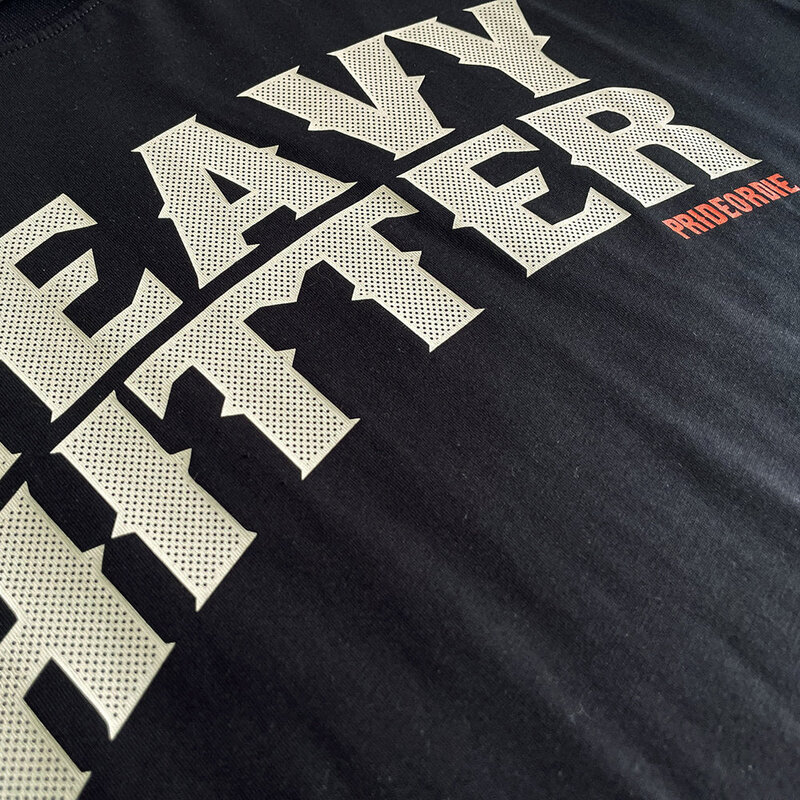 Pride or Die PRiDEorDiE HEAVY HITTER T-shirt Zwart