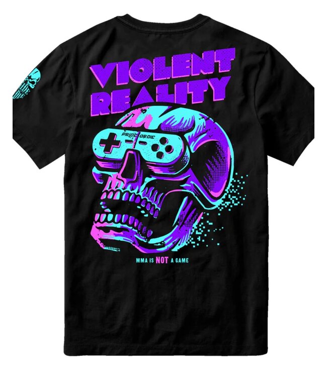Pride or Die PRiDEorDiE VIOLENT REALITY T-Shirt Schwarz