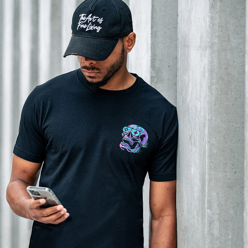 Pride or Die PRIDEorDiE VIOLENT REALITY T-shirt Zwart