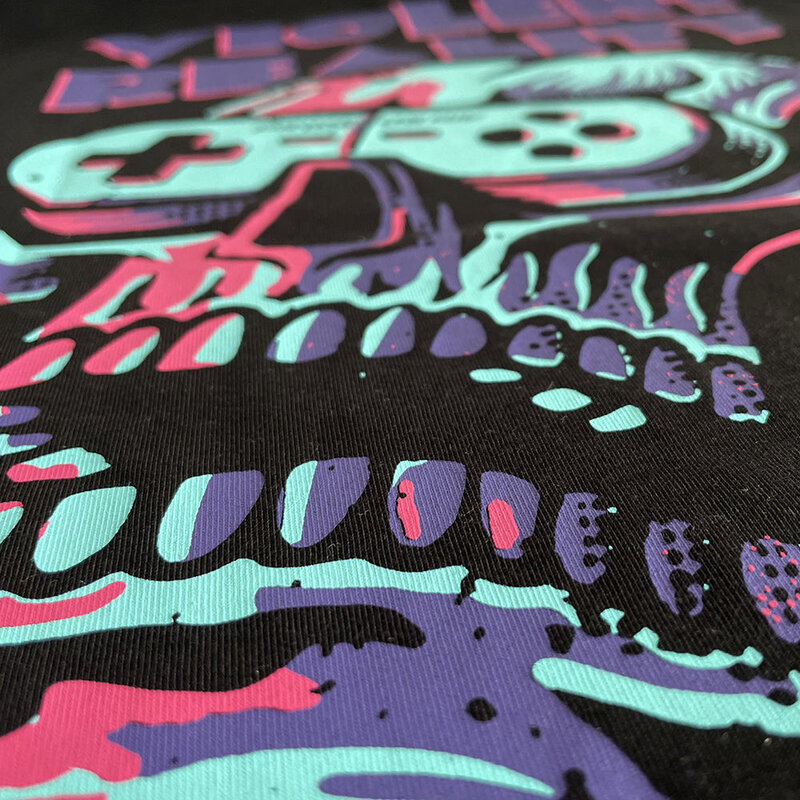 Pride or Die PRIDEorDiE VIOLENT REALITY T-shirt Zwart