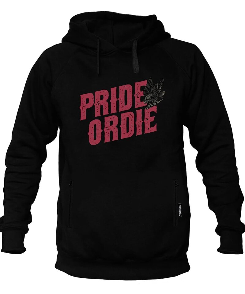 Pride or Die PRIDEorDiE PREY ON THE STRONG Hoody Zwart