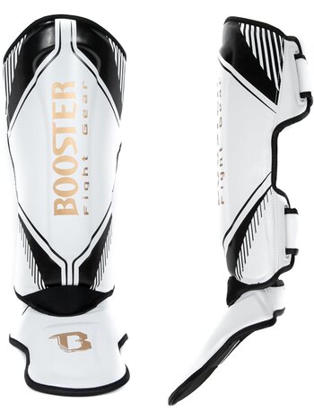 Booster Booster Shinguards Bangkok Series 2 White Black Gold