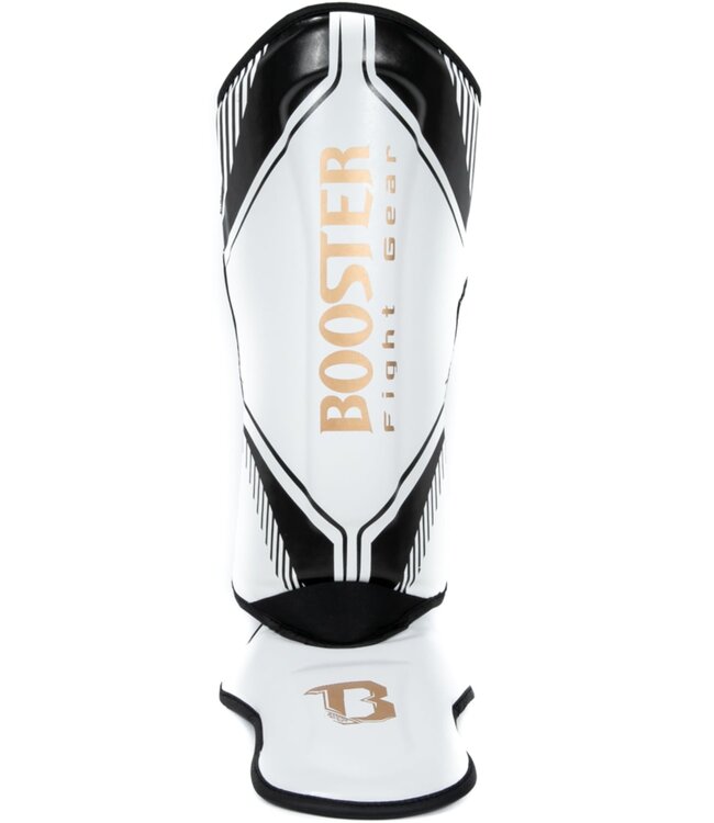 Booster Schienbeinschoner Bangkok Series 2 Weiß Schwarz Gold