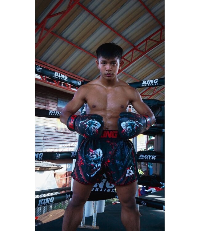 King Pro Boxing Kickboxhandschuhe KPB SCARY BG