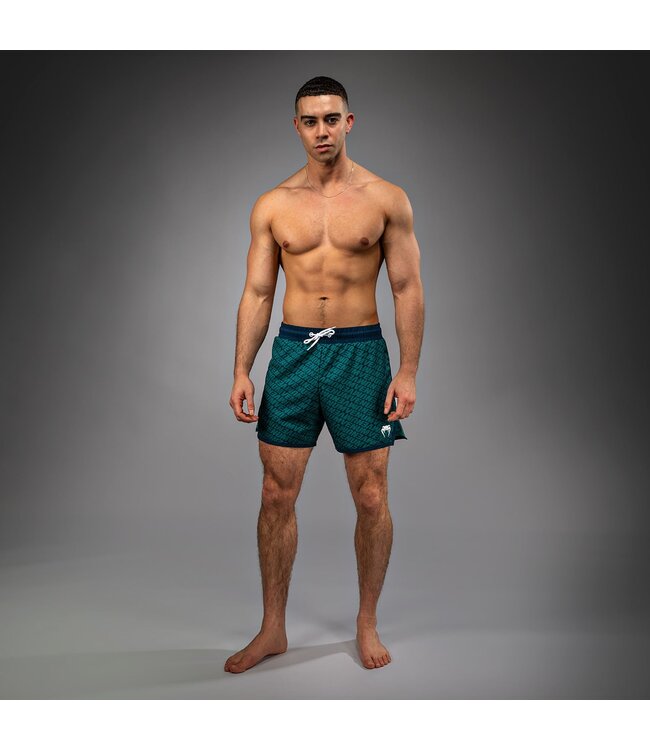 Venum Echo Board Shorts Deep Ocean Blue Emerald Green