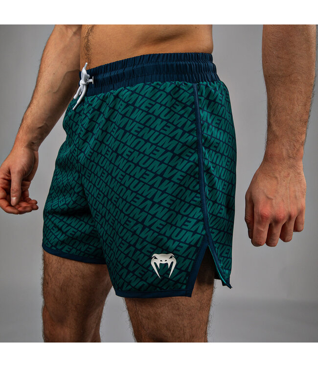 Venum Echo Board Shorts Deep Ocean Blue Emerald Green
