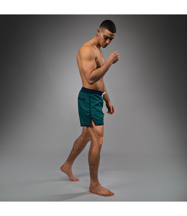 Venum Echo Board Shorts Diep Oceaanblauw Smaragdgroen