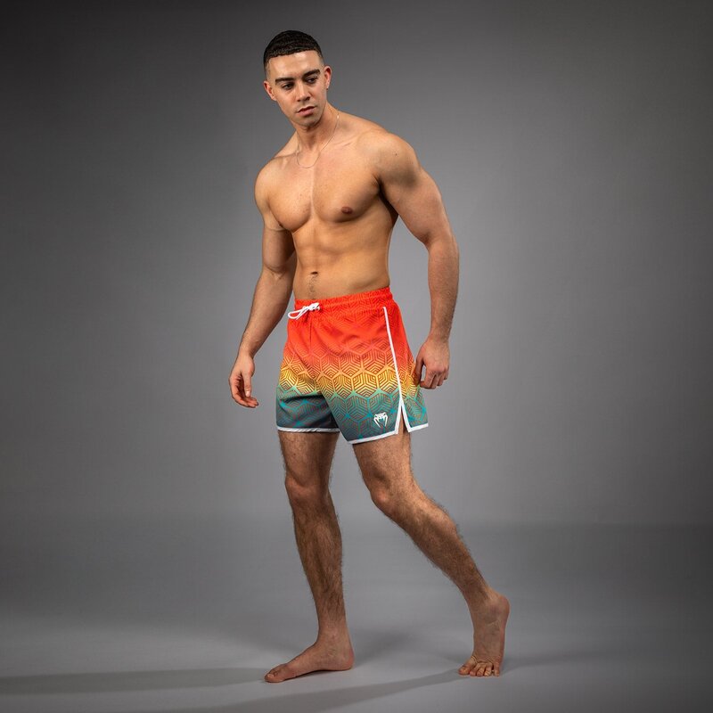 Venum Venum Octane Board Shorts Sunset Orange Sky Blue