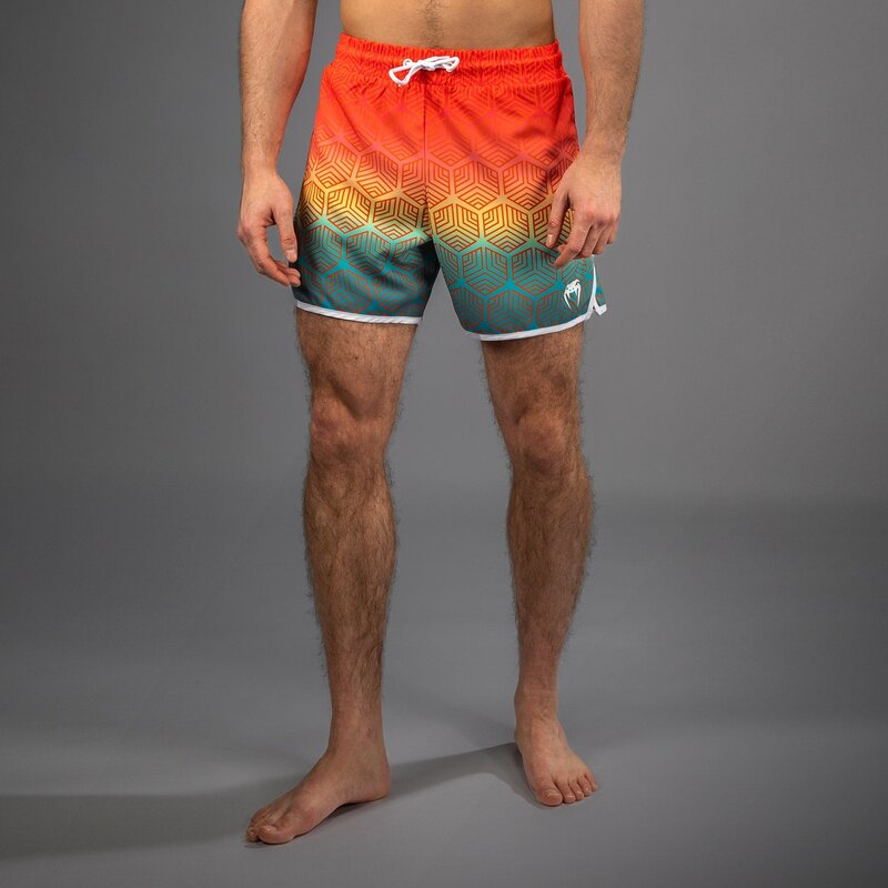Venum Venum Octane Board Shorts Sunset Orange Sky Blue