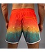 Venum Octane Board Shorts Sunset Orange Sky Blue