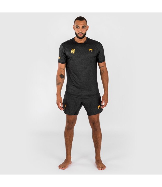 Venum x Ares 2.0 Dry Tech T-Shirt Schwarz Gold
