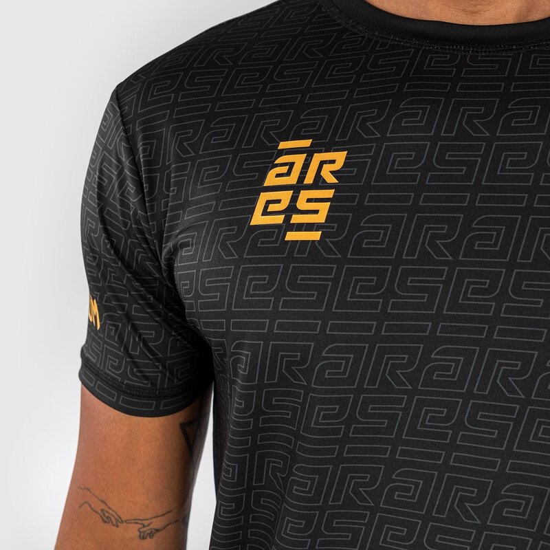 Venum Venum x Ares 2.0 Dry Tech T-shirt Zwart Goud