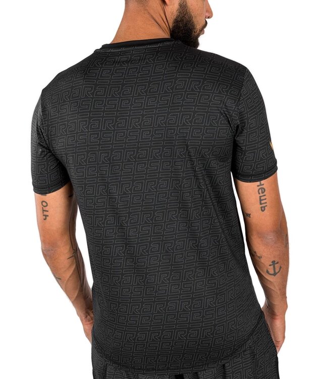 Venum x Ares 2.0 Dry Tech T-Shirt Schwarz Gold