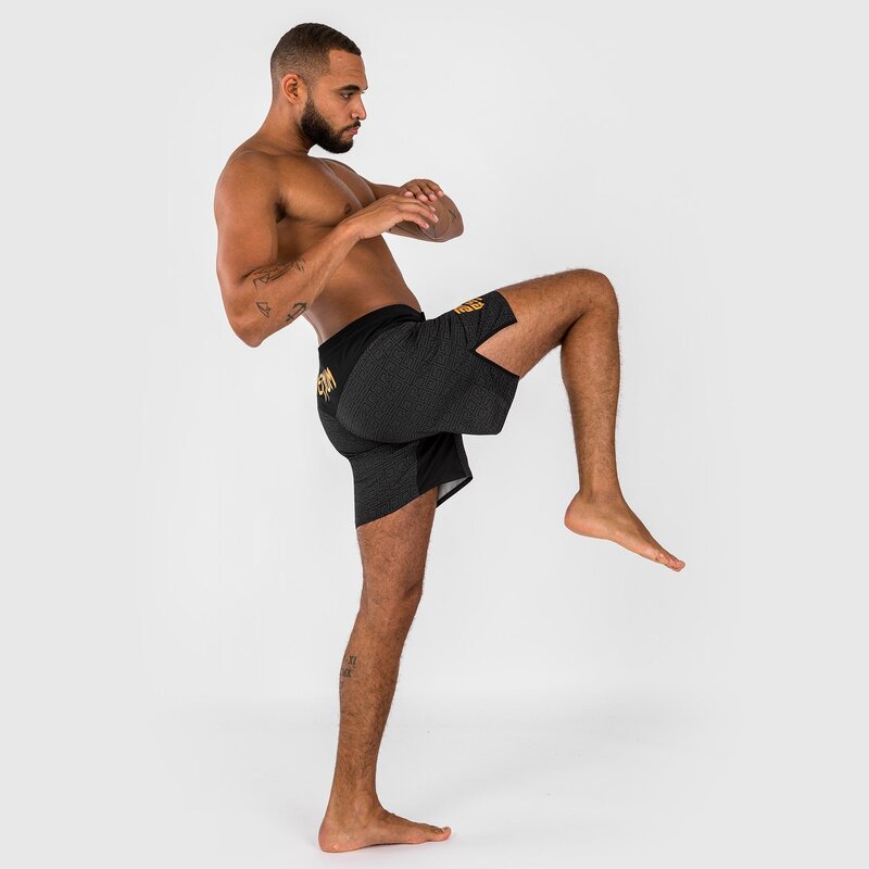 Venum Venum x Ares 2.0 Fight Shorts Black Gold