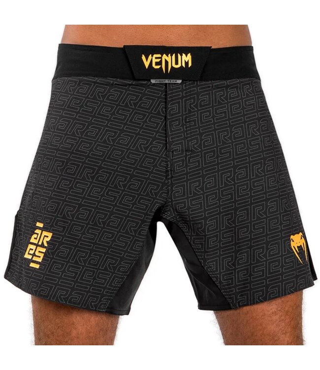 Venum x Ares 2.0 Fight Shorts Black Gold