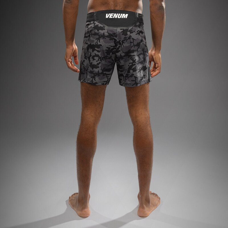 Venum VENUM X Polaris Fightshorts Zwart Camo Stormgrijs