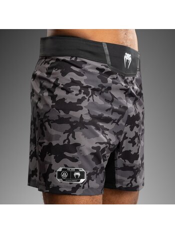 Venum VENUM X Polaris Fightshorts Zwart Camo Stormgrijs