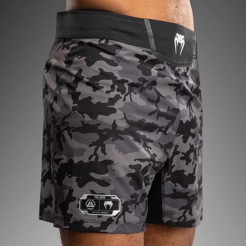 Venum VENUM X Polaris Fightshorts Schwarz Camo Storm Grey
