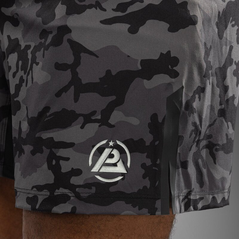 Venum VENUM X Polaris Fightshorts Schwarz Camo Storm Grey