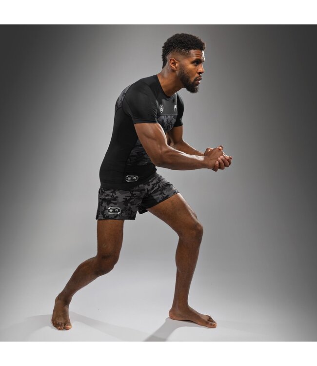 Venum x Polaris Rash Guards Camo Black Storm Grey