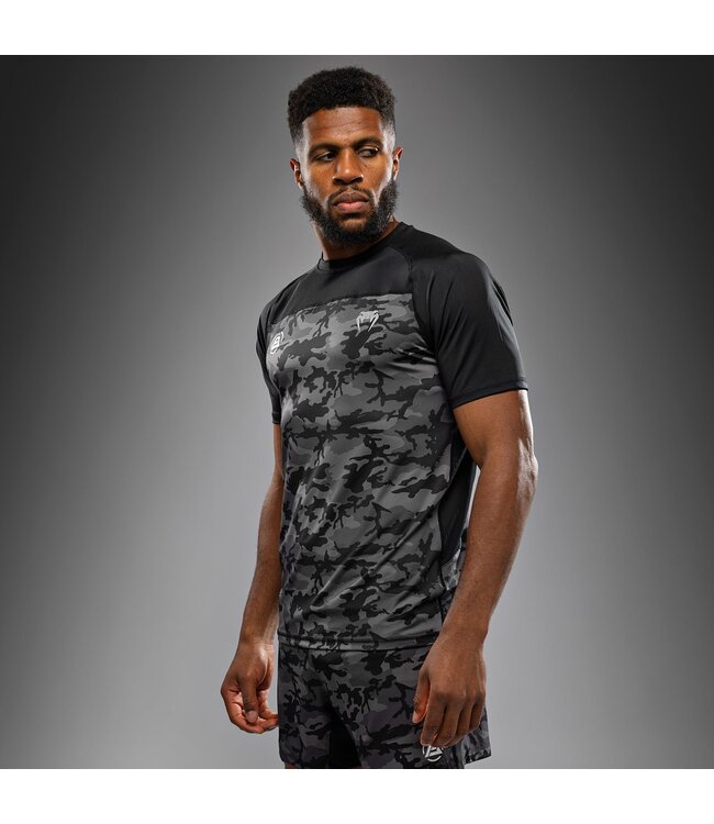 Venum x Polaris Dry-Tech Shirt Schwarz Camo Storm Grey