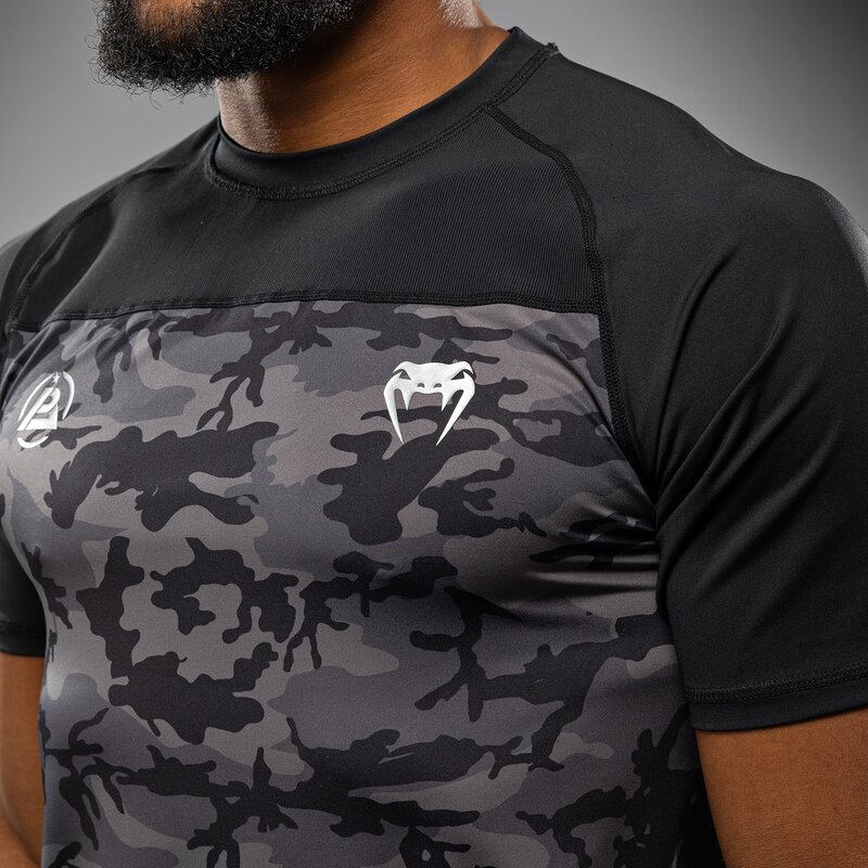 Venum Venum x Polaris Dry-Tech Shirt Zwart Camo Stormgrijs