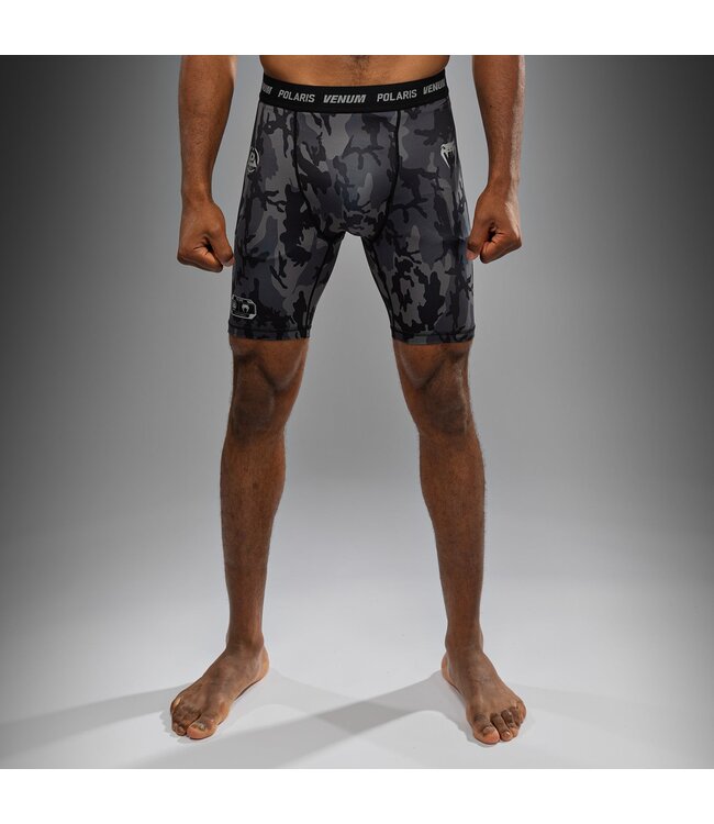 Venum x Polaris Vale Tudo Shorts Black Camo Storm Grey
