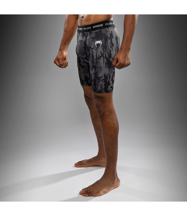 Venum x Polaris Vale Tudo Shorts Black Camo Storm Grey