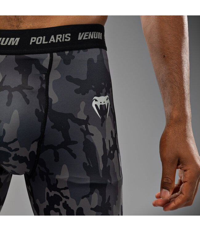 Venum x Polaris Vale Tudo Shorts Black Camo Storm Grey