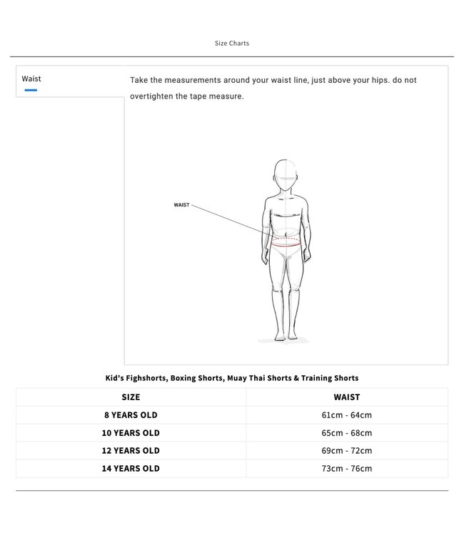 Venum Light Kids Fight Shorts Khaki