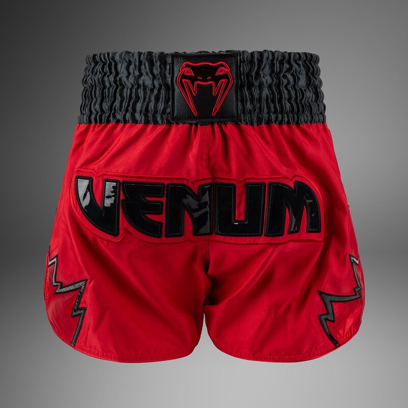 Venum Venum Inferno Muay Thai Shorts Rood Antraciet Grijs Zwart