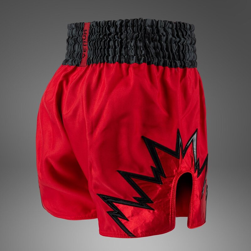 Venum Venum Inferno Muay Thai Shorts Rood Antraciet Grijs Zwart