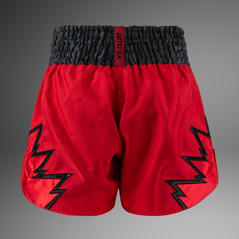 Venum Venum Inferno Muay Thai Shorts Rood Antraciet Grijs Zwart