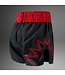 Venum Inferno Muay Thai Shorts Charcoal Grey Red