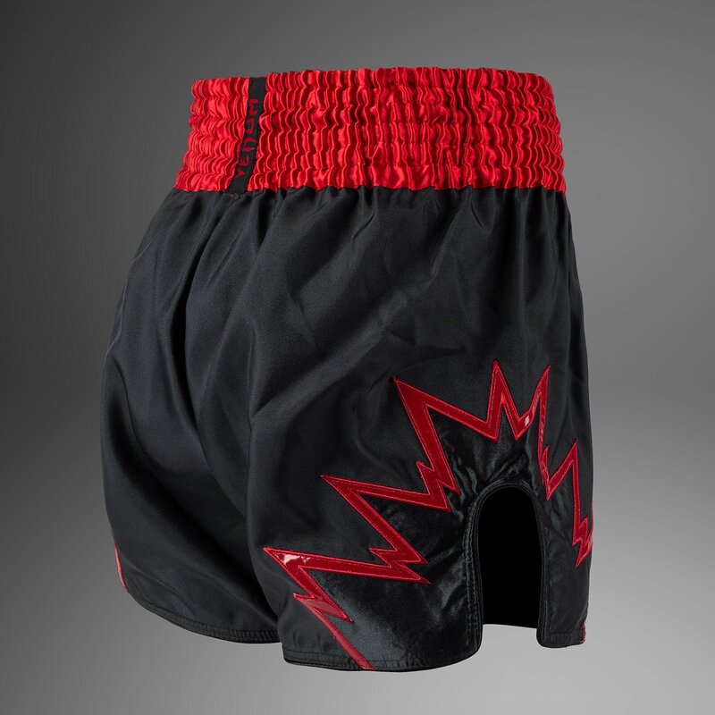 Venum Venum Inferno Muay Thai Shorts Antraciet Rood