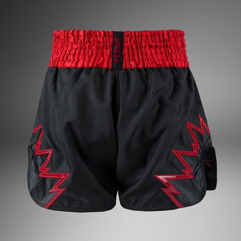 Venum Venum Inferno Muay Thai Shorts Antraciet Rood