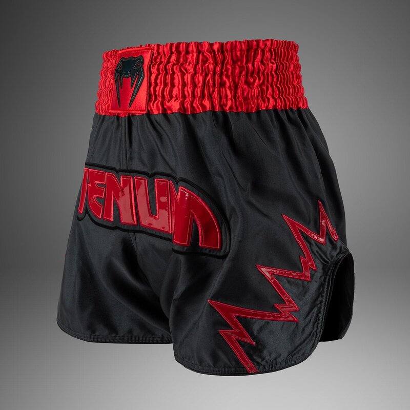 Venum Venum Inferno Muay Thai Shorts Antraciet Rood