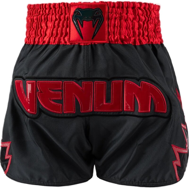 Venum Venum Inferno Muay Thai Shorts Antraciet Rood