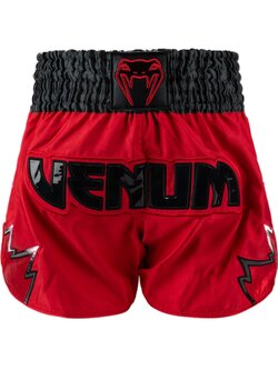 Venum Venum Inferno Muay Thai Shorts Rood Antraciet Grijs Zwart
