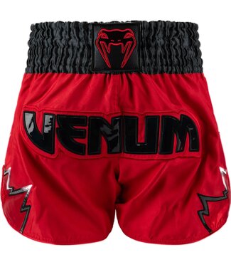 Venum Venum Inferno Muay Thai Shorts Rood Antraciet Grijs Zwart