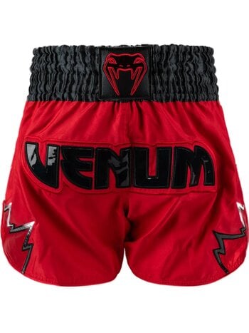Venum Venum Inferno Muay Thai Shorts Rood Antraciet Grijs Zwart