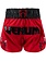 Venum Venum Inferno Muay Thai Shorts Rood Antraciet Grijs Zwart