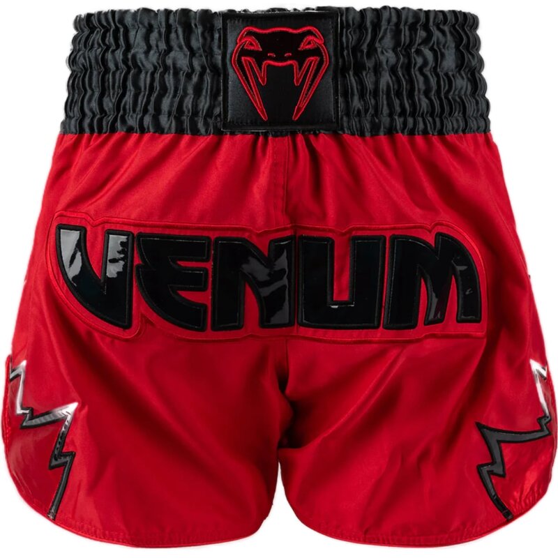 Venum Venum Inferno Muay Thai Shorts Rood Antraciet Grijs Zwart