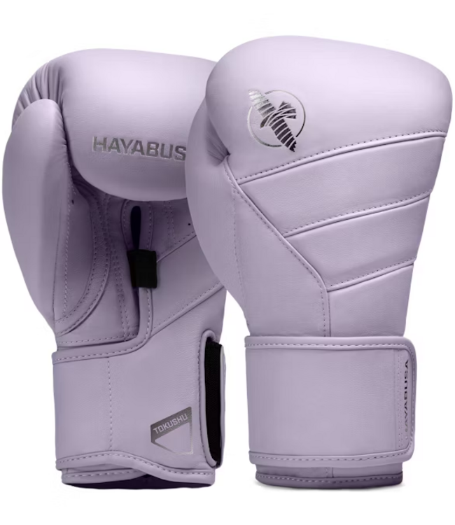 Hayabusa T3 Kanpeki Leder Boxhandschuhe Wisteria Purple