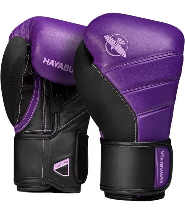 Hayabusa Boxhandschuhe T3 Lila Schwarz