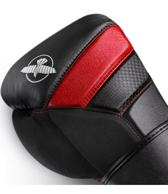 Hayabusa Boxhandschuhe T3 Schwarz Rot | Für Boxen & Kickboxen
